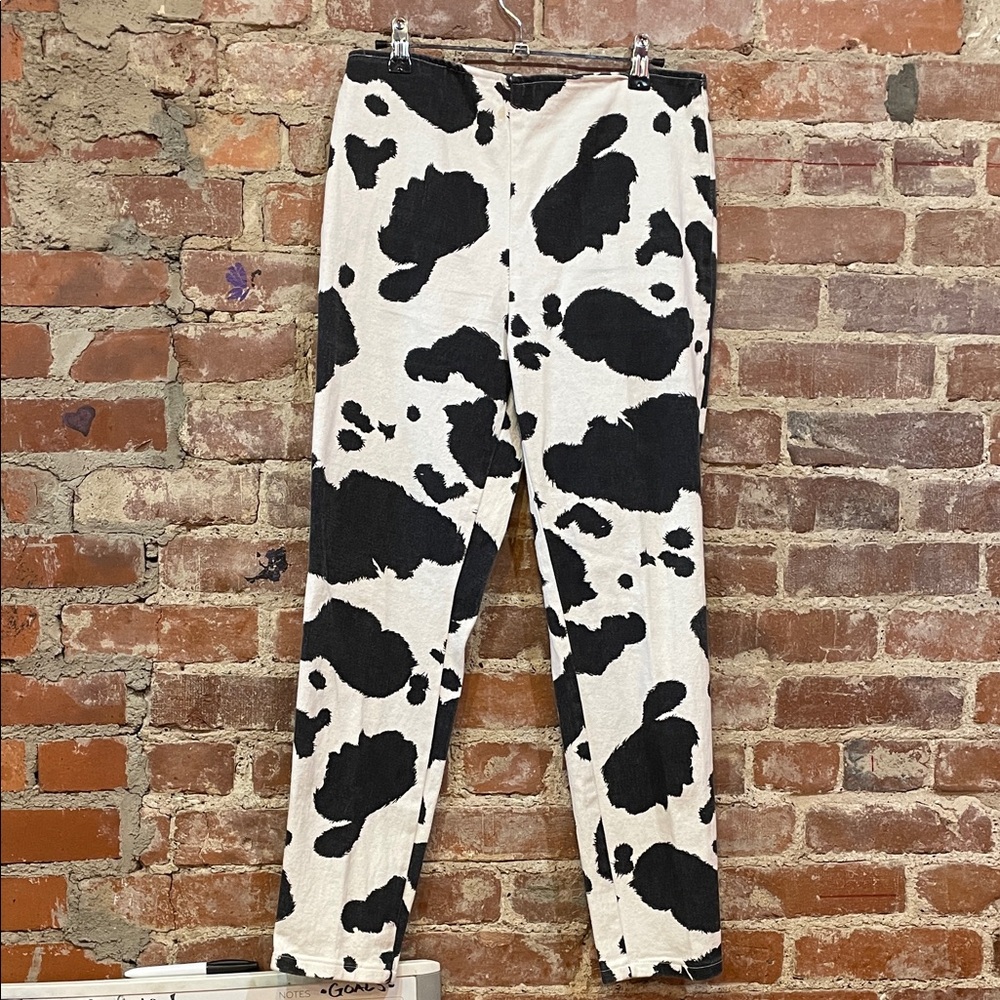 Vintage Made in the Shade Cow Print Pants